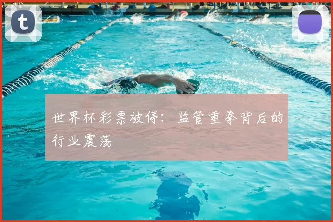 世界杯彩票被停:监管重拳背后的行业震荡
